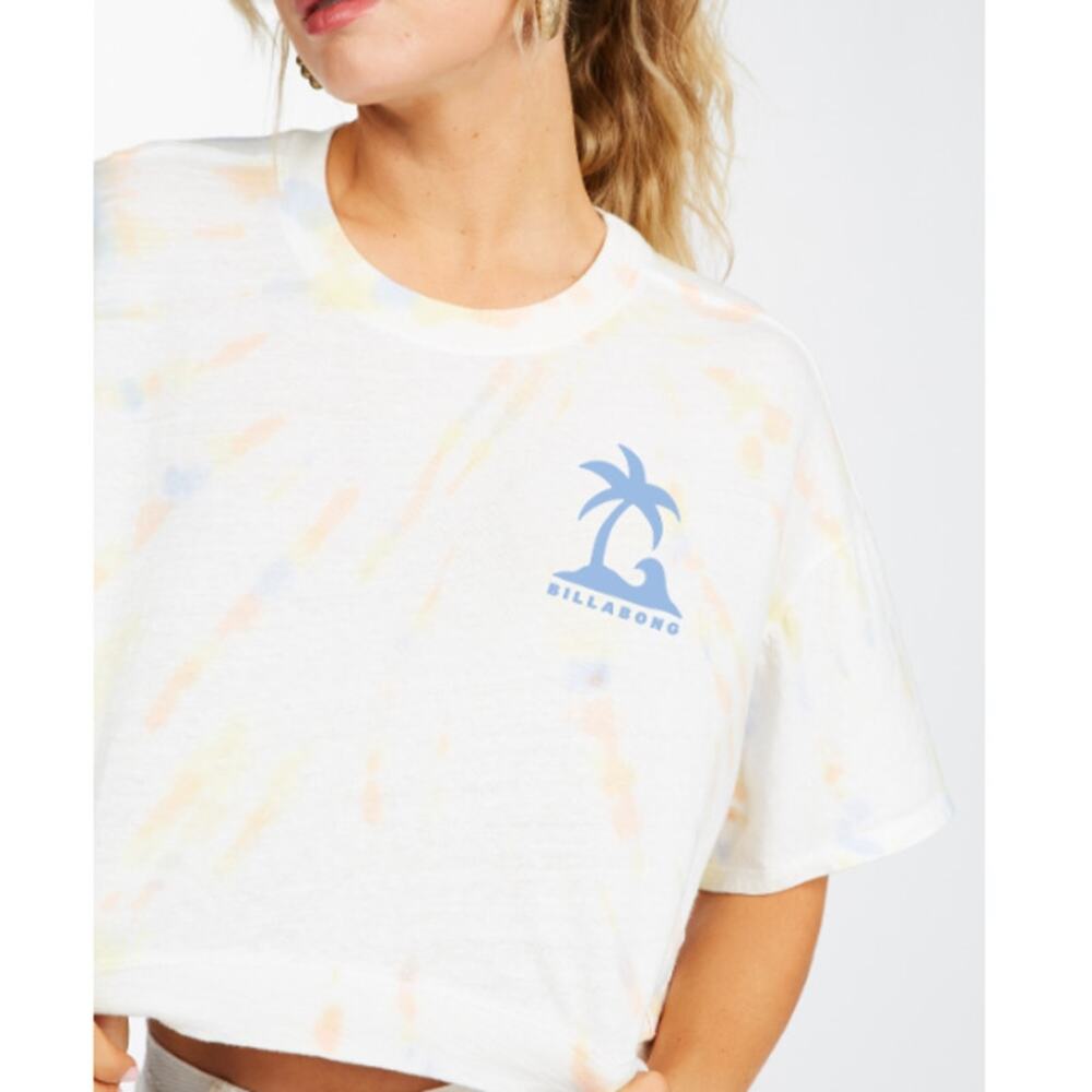 New ~ BILLABONG ~ White Cotton BOXY Short Sleeve T-Shirt Size XS - Picture 10 of 10